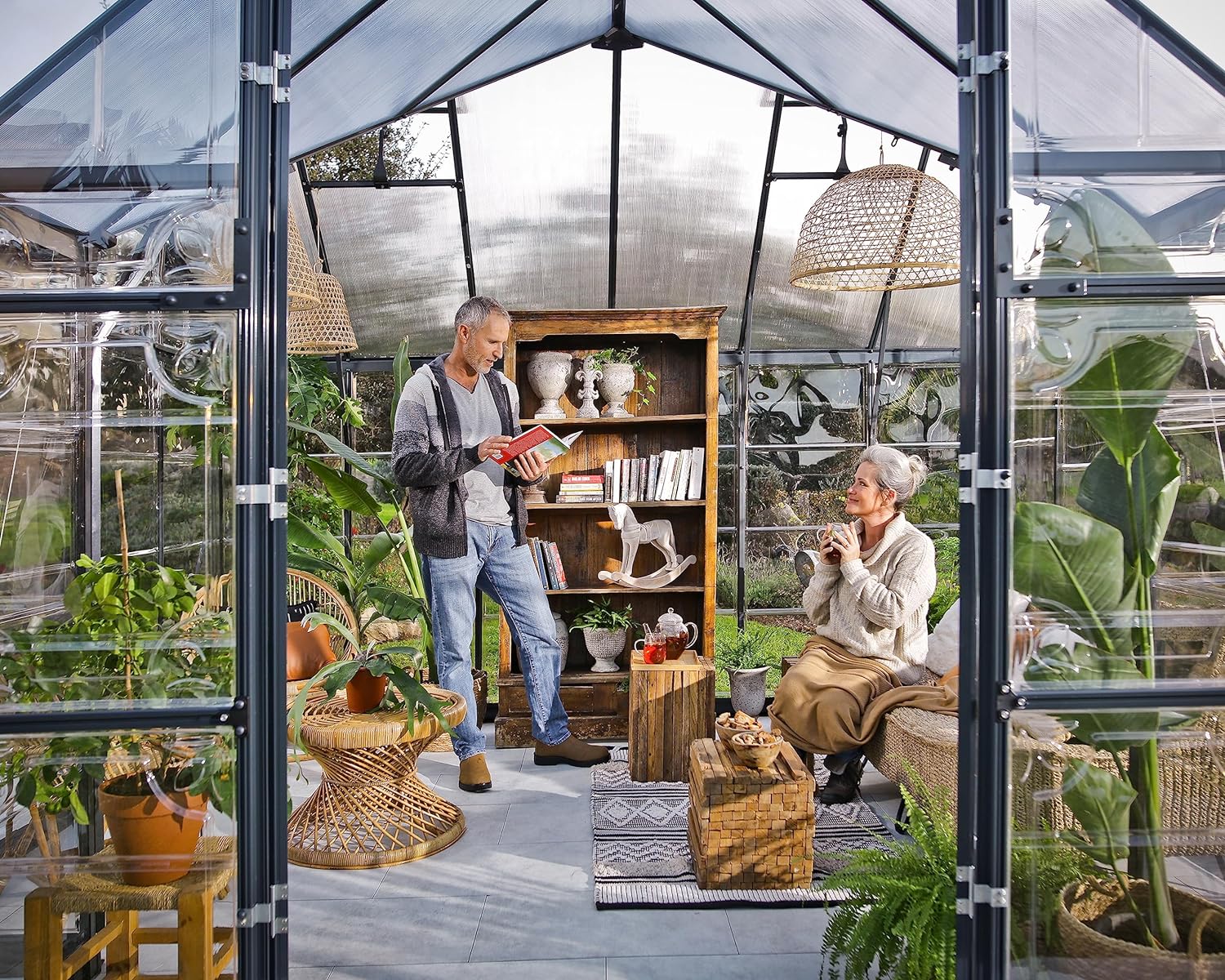 Palram - Canopia Chalet 12 x 10 Greenhouse