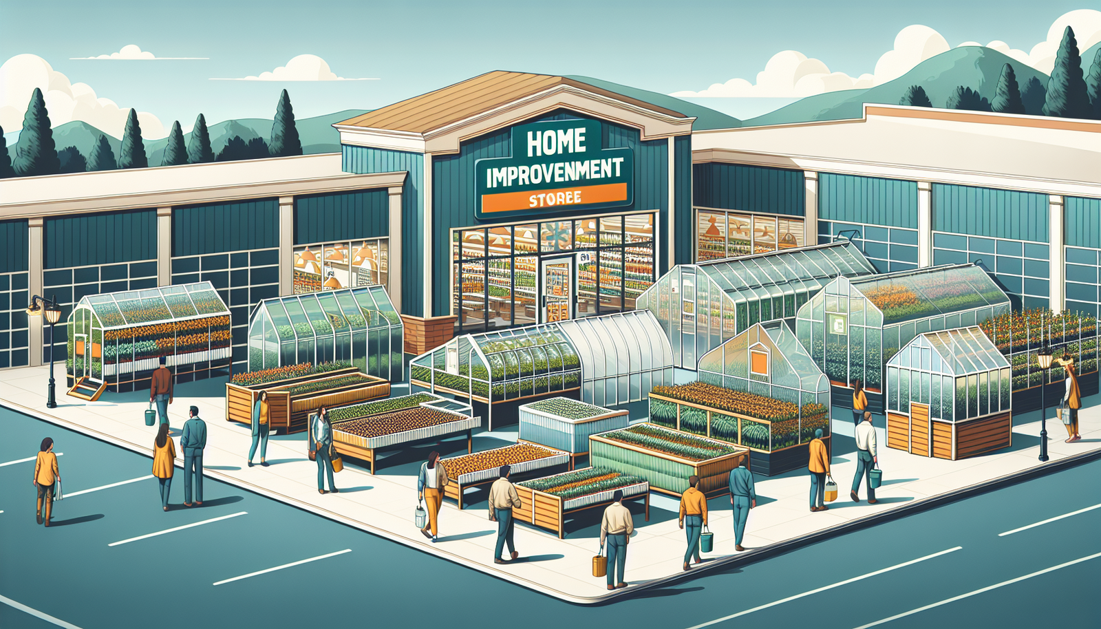 Do They Sell Greenhouses At Home Depot?