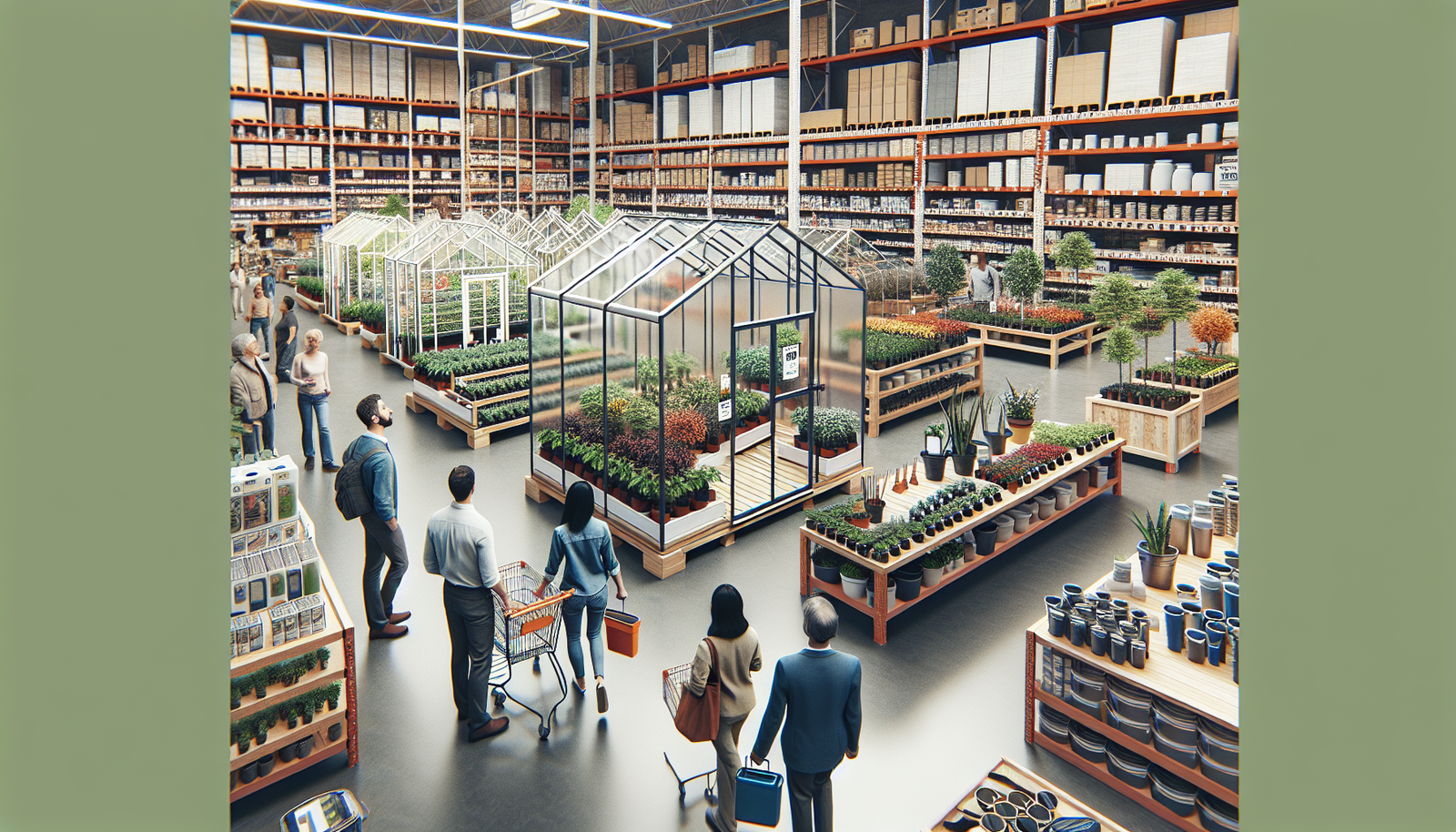 Do They Sell Greenhouses At Home Depot?