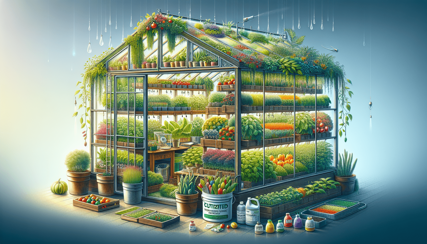 Maximise the potential of your small greenhouse
