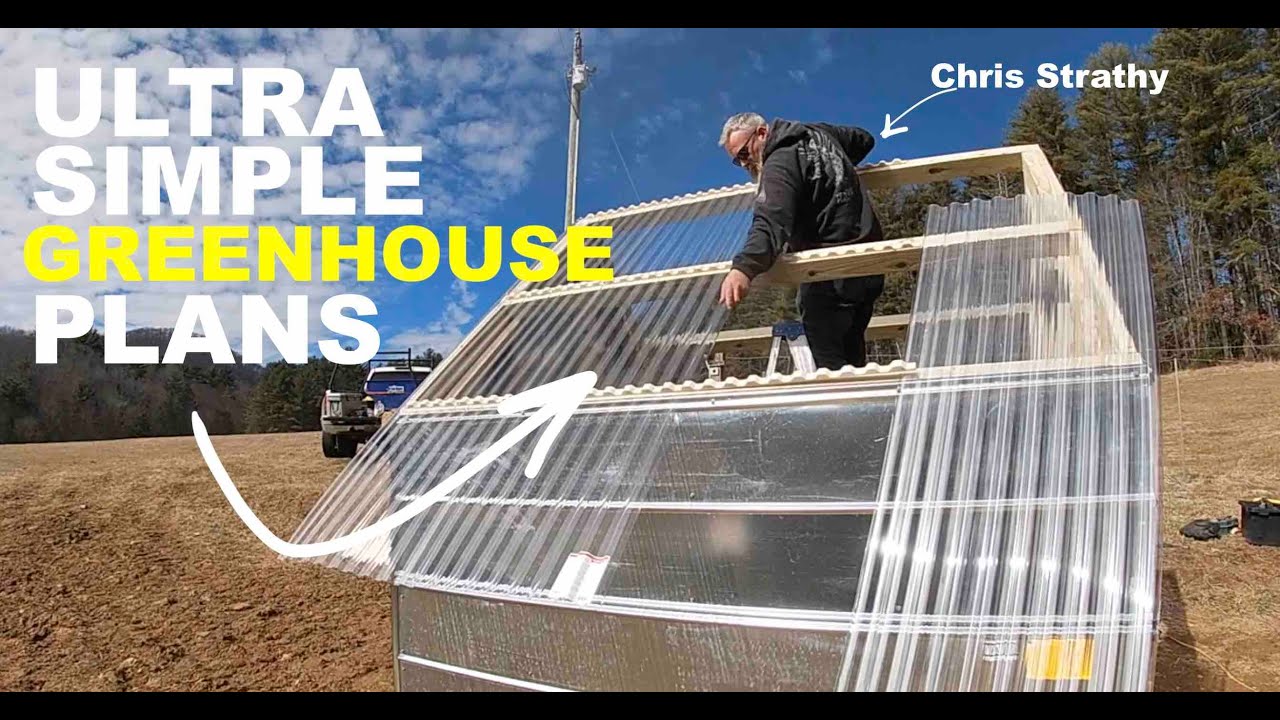 Ultra-affordable GREENHOUSE design and plans! (Glamping cabin?)