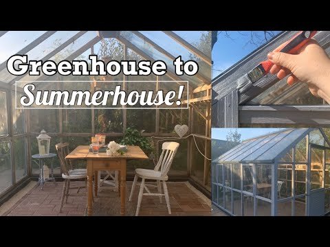 Greenhouse Summerhouse Makeover | Garden Room | Summerhouse ideas | Kates Homely Home | Kate McCabe Greenhouse Summerhouse Makeover | Garden Room | Summerhouse ideas | Kates Homely Home | Kate McCabe