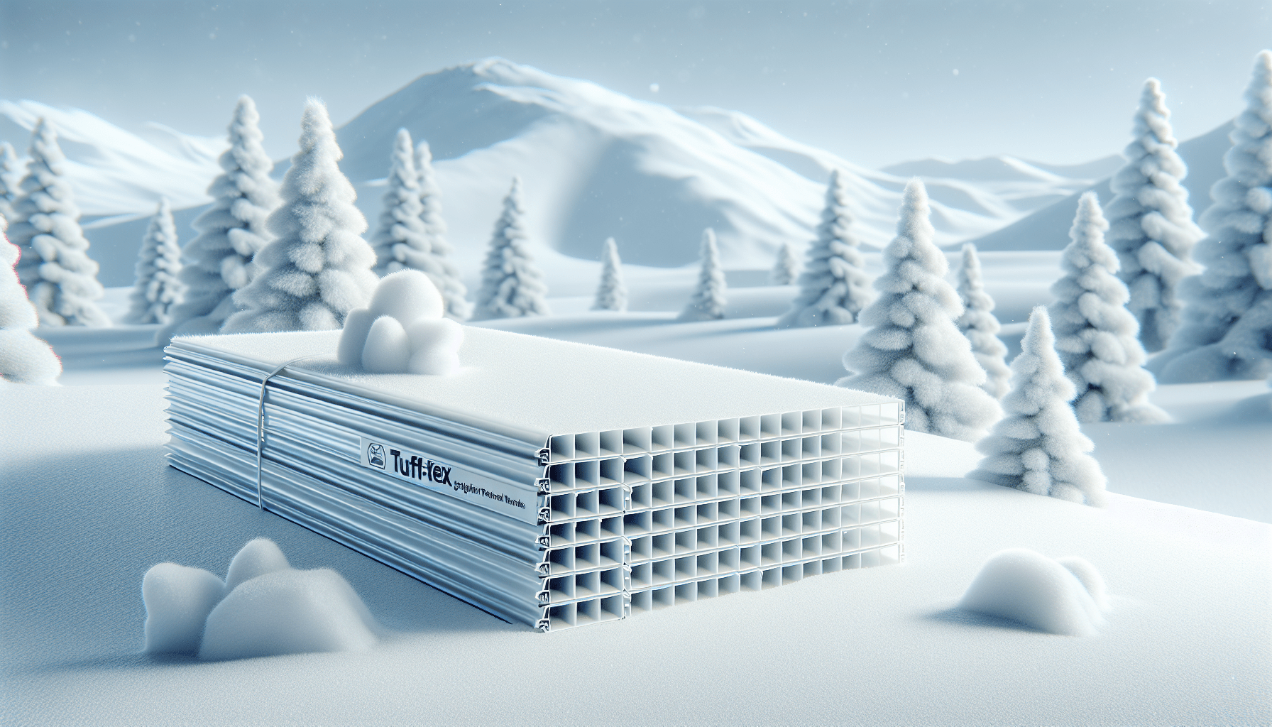 BUILDING A GREENHOUSE IN WINTER - TUFTEX PANELS