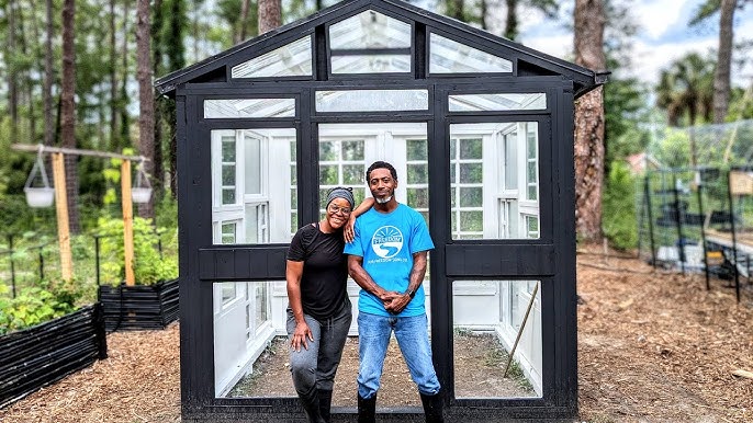 DIY Backyard Greenhouse || Homestead Day Vlog! + Canning up the Last of our Beef Stock!