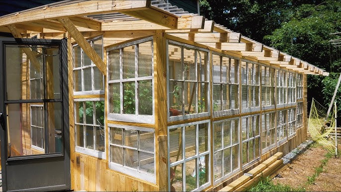 DIY Backyard Greenhouse || Homestead Day Vlog! + Canning up the Last of our Beef Stock!