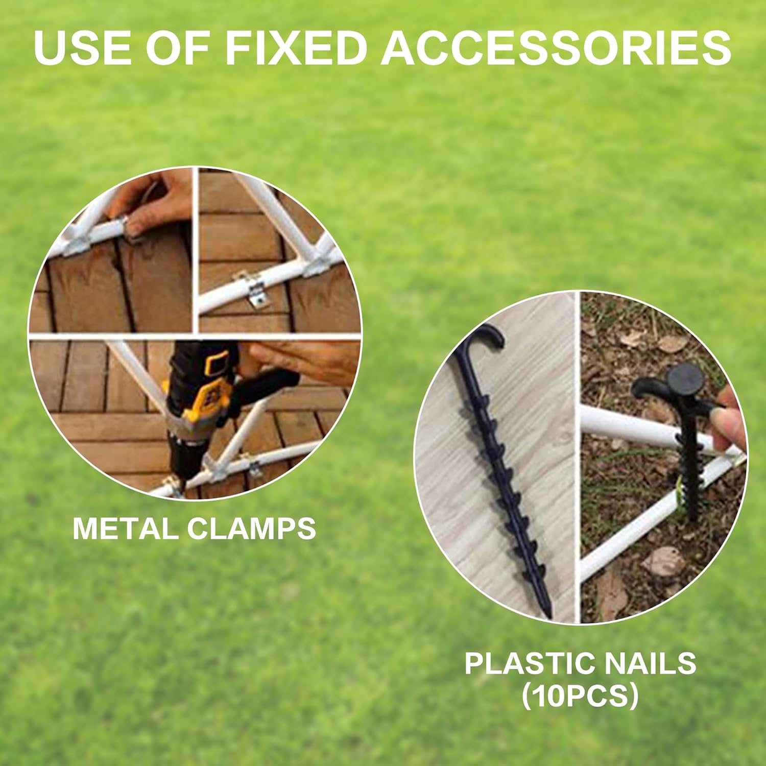 Greenhouse Garden Dome Igloo, 12 * 7.2 ft PVC Dome Tents, Weatherproof Greenhouse Garden Bubble Tent with 2 * 10m Light Strings, Transparent Garden Dome House for Outdoor, Party Greenhouse Garden Dome Igloo, 12 * 7.2 ft PVC Dome Tents, Weatherproof Greenhouse Garden Bubble Tent with 2 * 10m Light Strings, Transparent Garden Dome House for Outdoor, Party