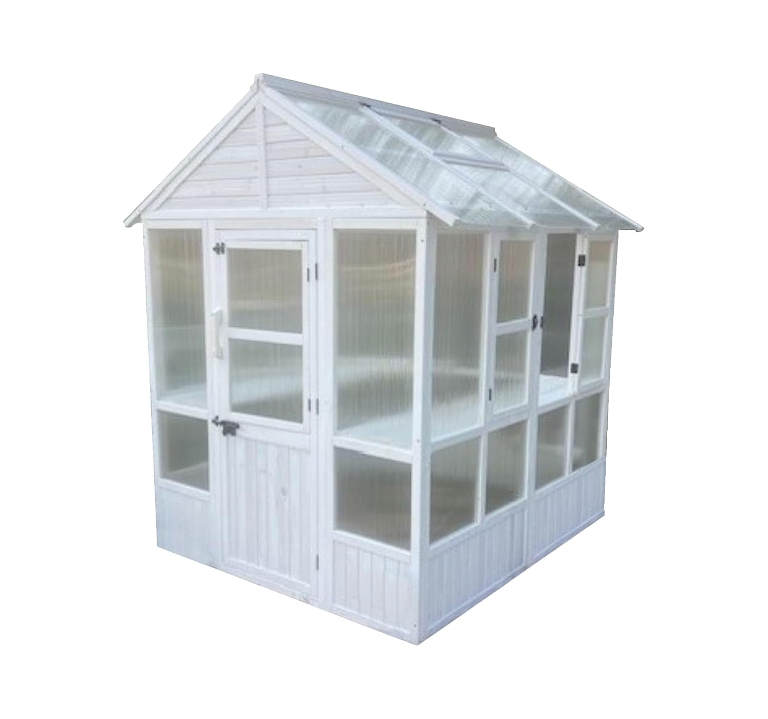 Hobby Greenhouse is Perfect for The Backyard Gardener to Extend The Growing Season and Protect Fruits, Vegetables, Flowers or Herbs from Extreme hot or Cold Weather. Dimensions: 72x72x84