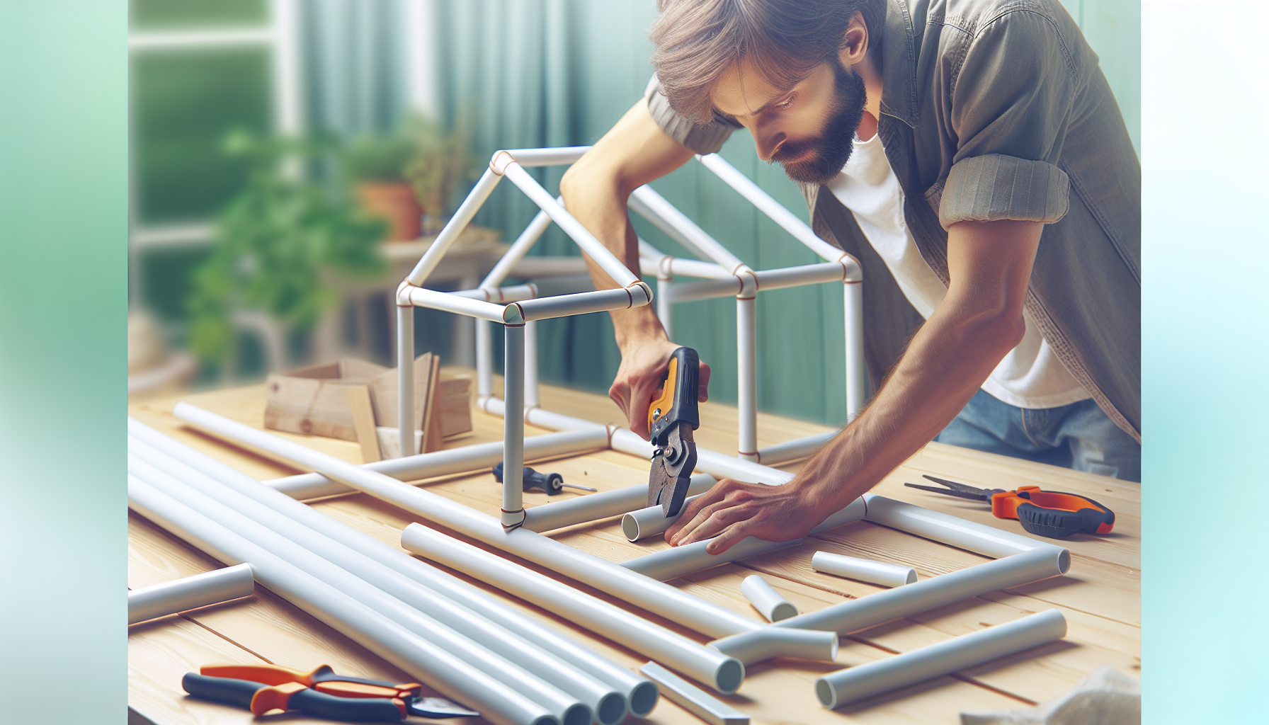 DIY PVC GREENHOUSE DIY PVC GREENHOUSE