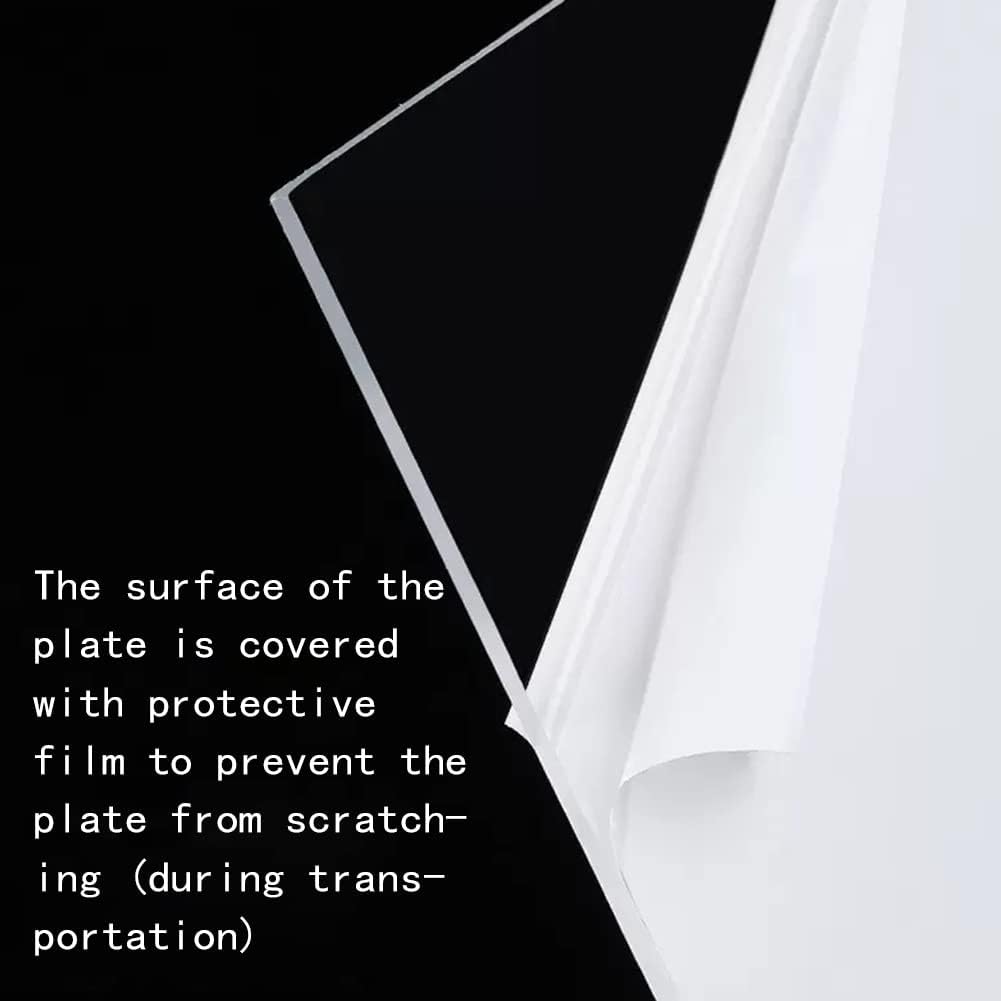 3mm Polycarbonate Sheet, Pergola Patio Roof Wall Panel Roll - Rain Snow Protection  Insulation, 95% Light Transmission for Greenhouse, Sunshine Room (Color : Clear, Size : 1x7m)