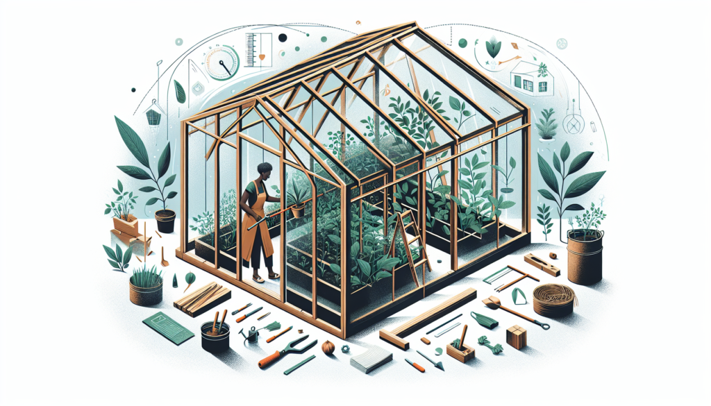 DIY Greenhouse Build - Wood Greenhouse Under $1000.