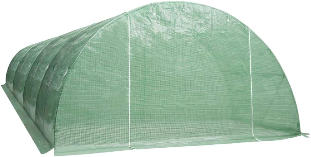 vidaXL Greenhouse 344.4 ft 315x157.5x78.7
