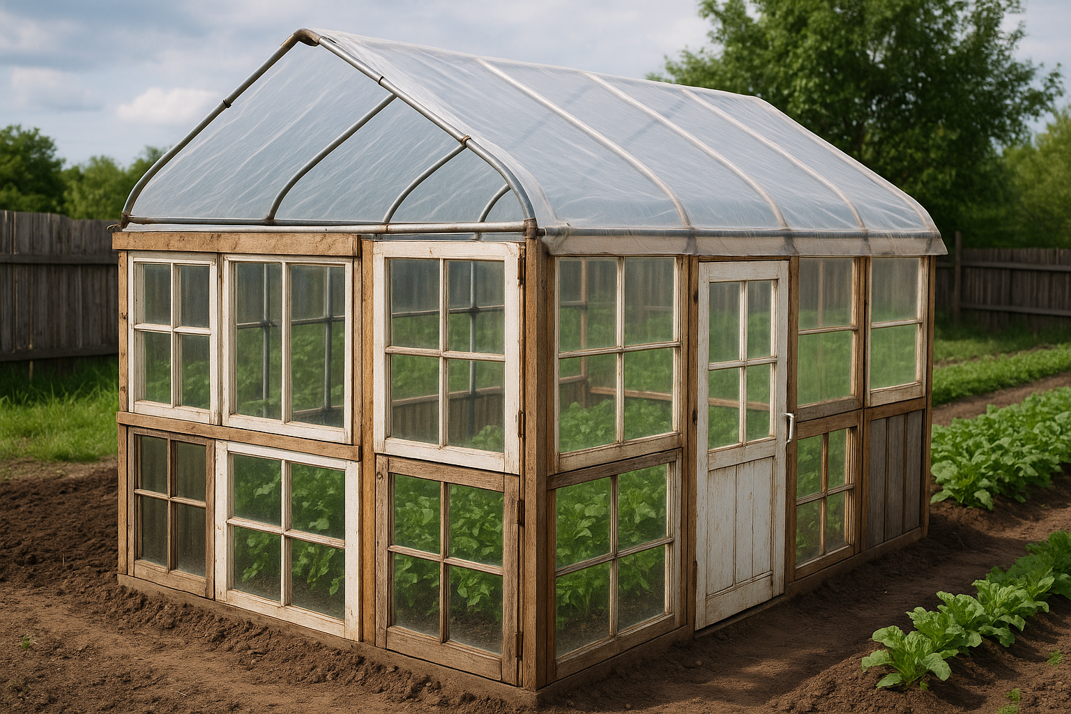 Affordable Greenhouse Construction and Low-Cost Farming Guide