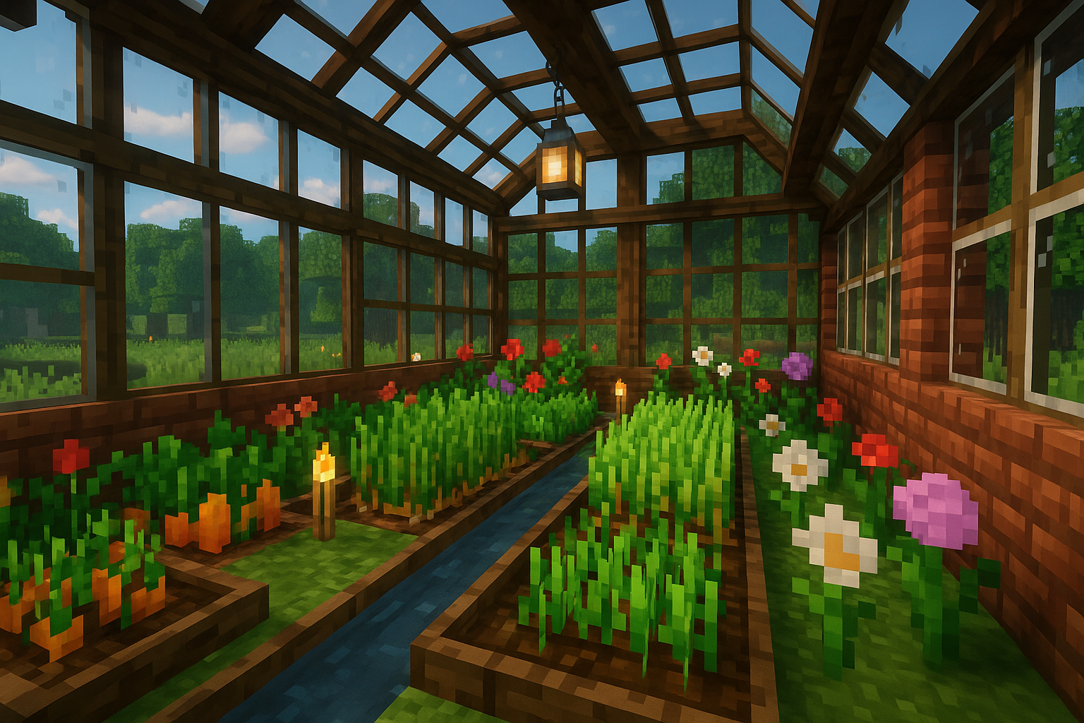 Minecraft Greenhouse Design: Step-by-Step DIY Plans Ideas Minecraft Greenhouse Design: Step-by-Step DIY Plans Ideas