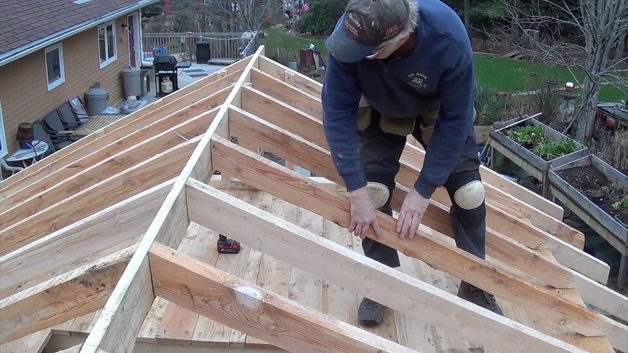 DIY Garden Shed Greenhouse Part Building Roof Rafters DIY Garden Shed Greenhouse Part Building Roof Rafters
