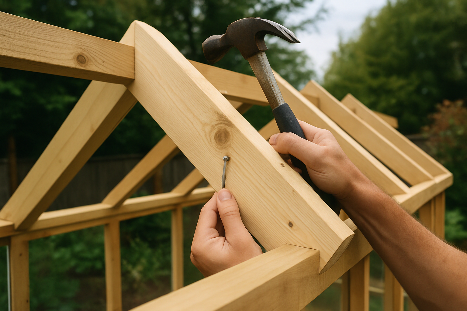 Garden Shed Greenhouse Roof Guide: Build Strong Rafters Garden Shed Greenhouse Roof Guide: Build Strong Rafters