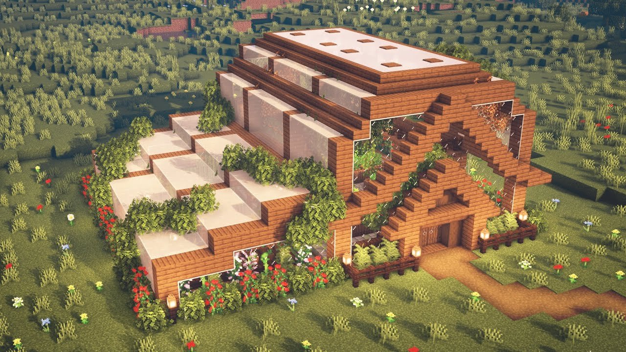 Minecraft | How to Build a Greenhouse Minecraft | How to Build a Greenhouse