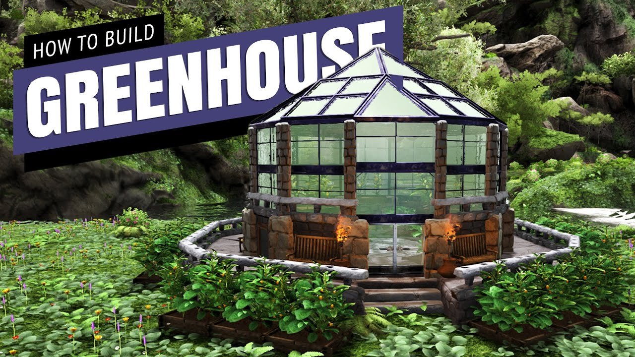 How To Build A Greenhouse | Homestead | Ark Survival Evolved