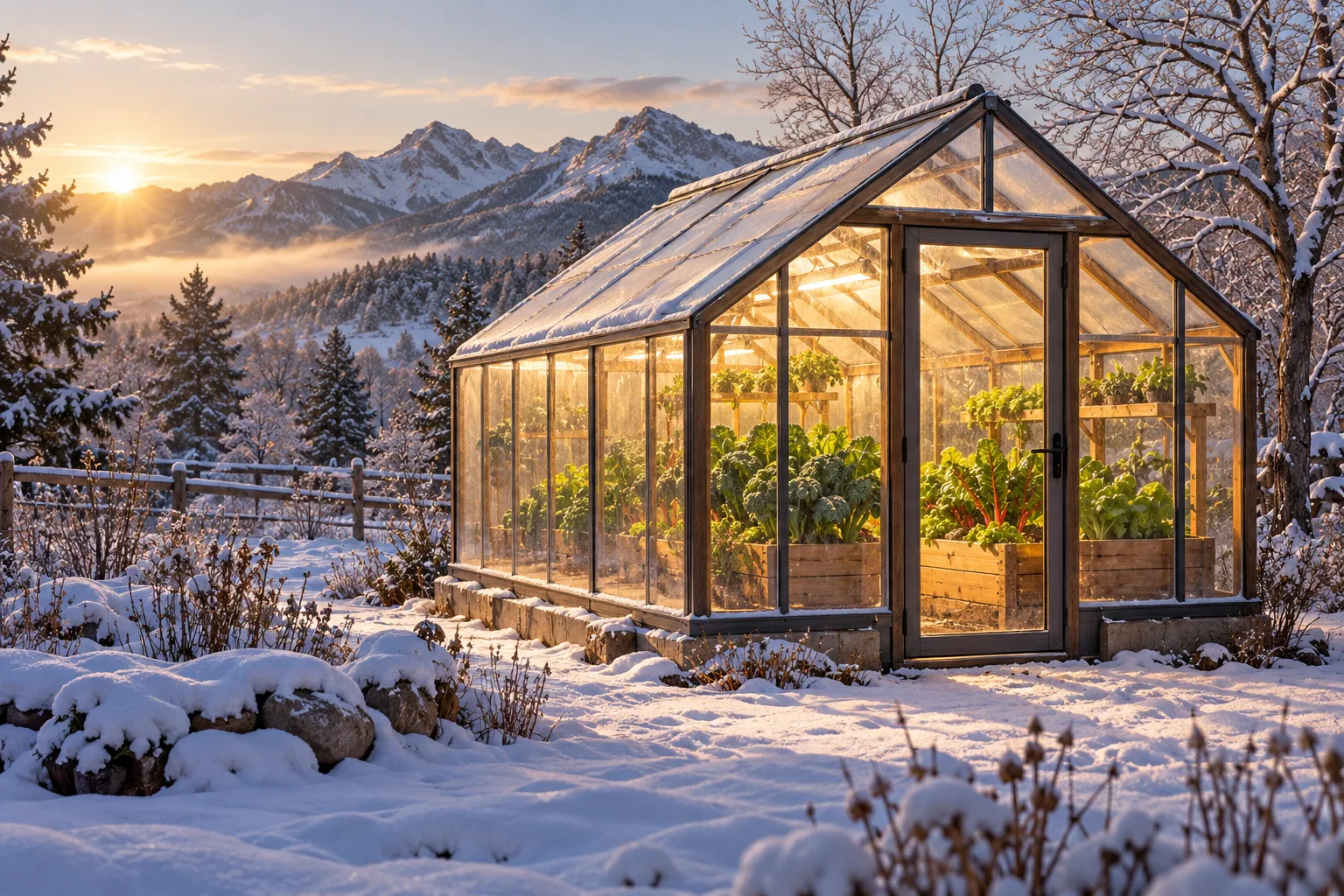 Winter Greenhouse Gardening: The Core Idea